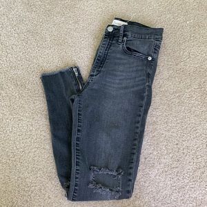 Gap true skinny super high rise denim